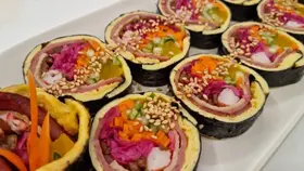 K-푸드 아이콘 '김밥', 세계인 입맛 홀린 한 줄의 미학