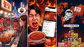 불닭의 역설...고통을 팔아 세계를 정복한 한국 라면의 신화