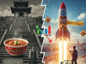 [K-ECONOMY 2] Las dos caras del K-ramen... Nongshim envejece, el rey de las exportaciones Samyang