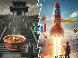 [K-ECONOMÍA 2] Las dos caras del ramen coreano... Nongshim envejece, Samyang es el rey de las exportaciones