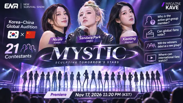 Who Are the Current Girl Group Members Among ENA’s 21 ‘MYSTIC’ Contestants? Four Questions Raised by the Global Audition