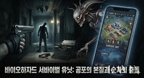 좀비보다 무서운 건 '내 지갑'? 캡콤과 조이시티의 기묘한 동거, '바이오하자드 서바이벌 유닛'