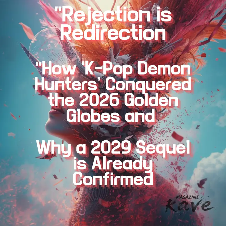 "Rejection is Redirection"How ‘K-Pop Demon Hunters’ Conquered the 2026 Golden Globes and Why a 2029 Sequel is Already Confirmed [Magazine Kave]
