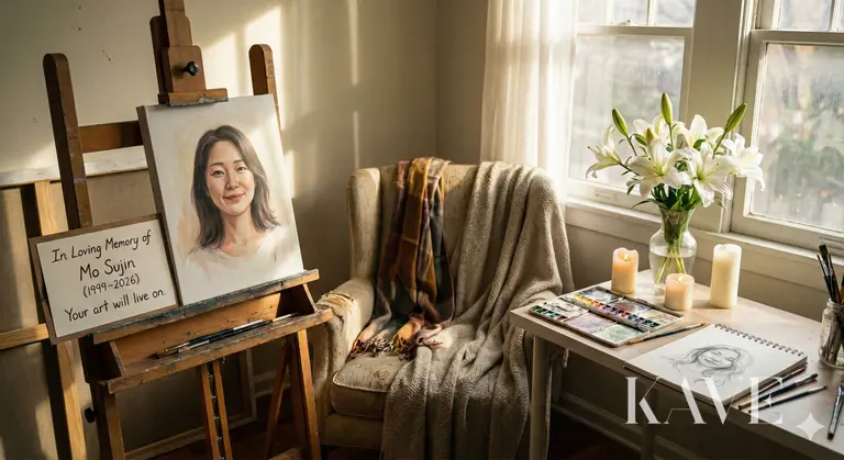 The Trajectory of Stars, Incomplete Universe, and the Song Left Behind...RIP Artist Mo Su-jin \nMagazine Kave Special Report: In Memory of Mo Su-jin (1999-2026)