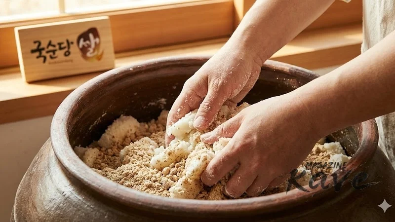 침묵을 빚다... 잃어버린 시간의 향기를 찾아서, 국순당 '설맞이 차례주 빚기 교실'